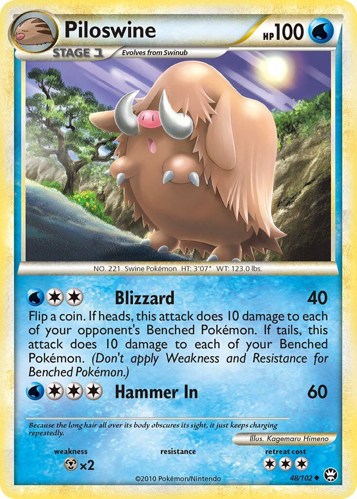 Piloswine - 48/103 - EN Piloswine - 48/103 - EN