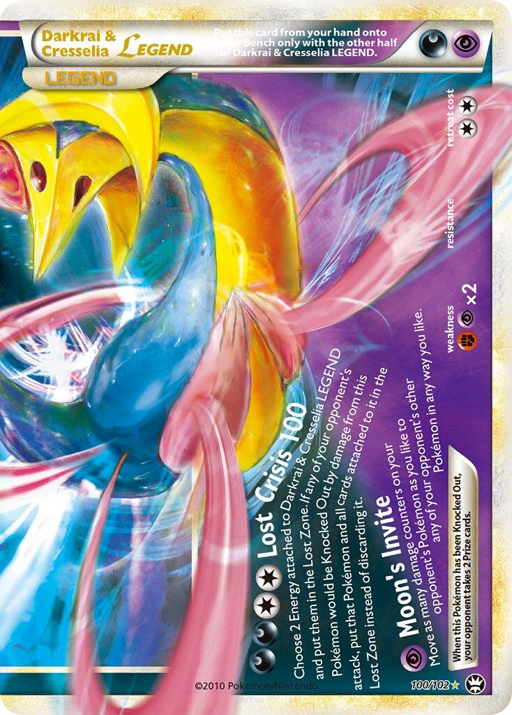 Darkrai & Cresselia LEGEND - 100/103 - EN Darkrai & Cresselia LEGEND - 100/103 - EN