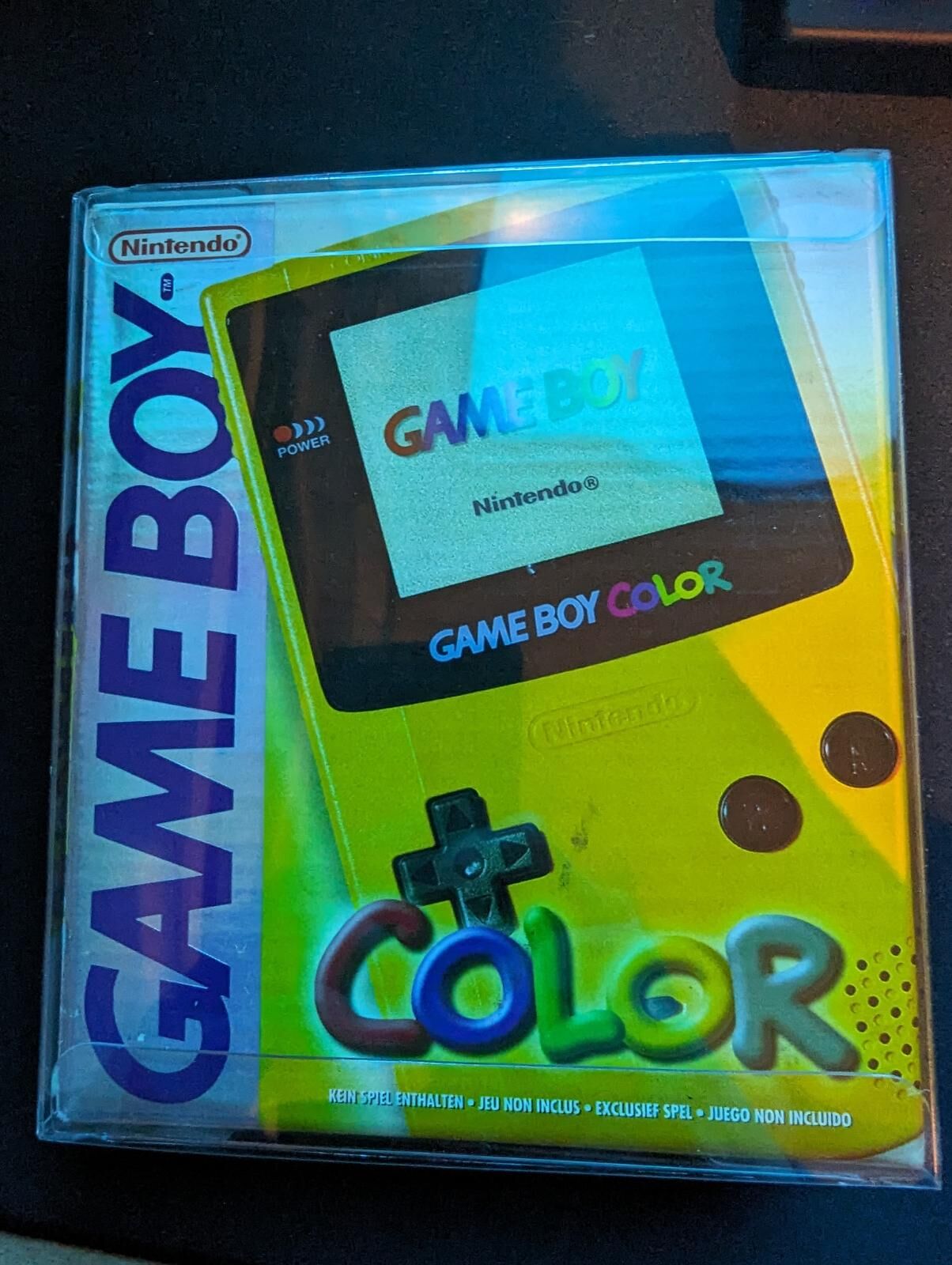 Nintendo Gameboy Color Yellow - Game Boy Color - EN