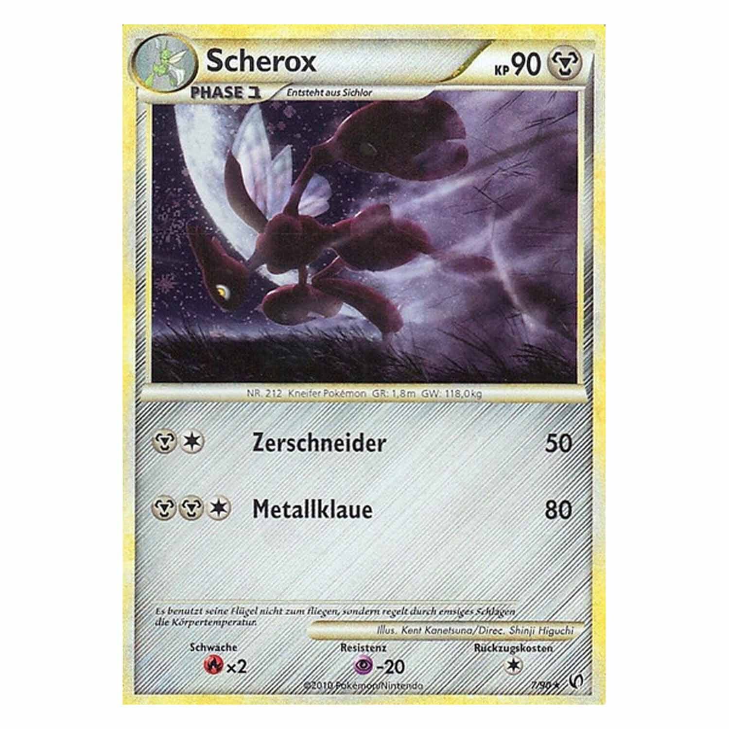 Scherox - 7/90 - Pokemon TCG - Near Mint