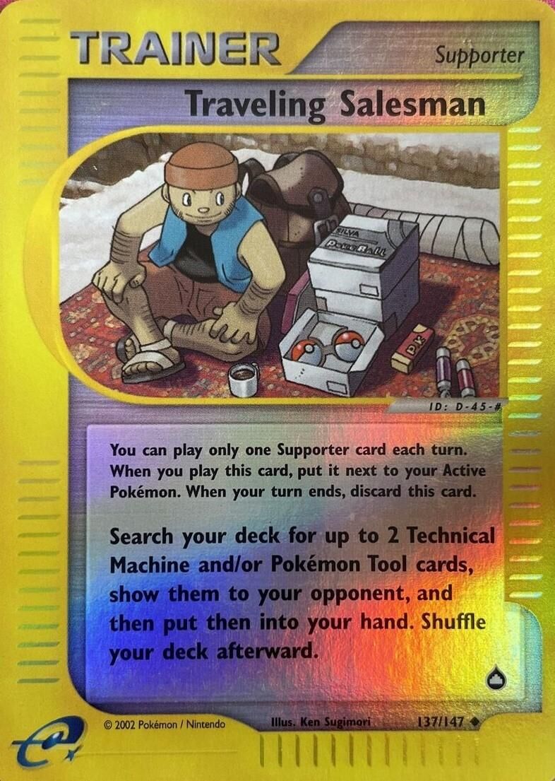 Traveling Salesman - 137/147 - Reverse Holo - EN
