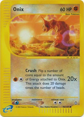 Onix - 98/147 - Reverse Holo - EN