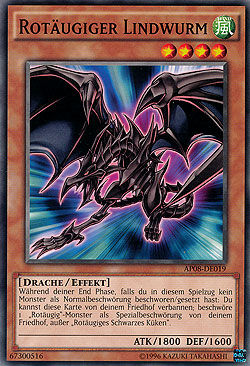 Rotäugiger Lindwurm - Yu-Gi-Oh!