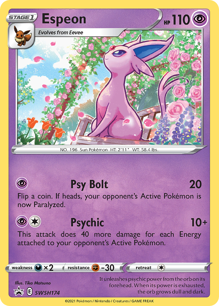 Espeon - SWSH174/306 - EN Espeon - SWSH174/306 - EN