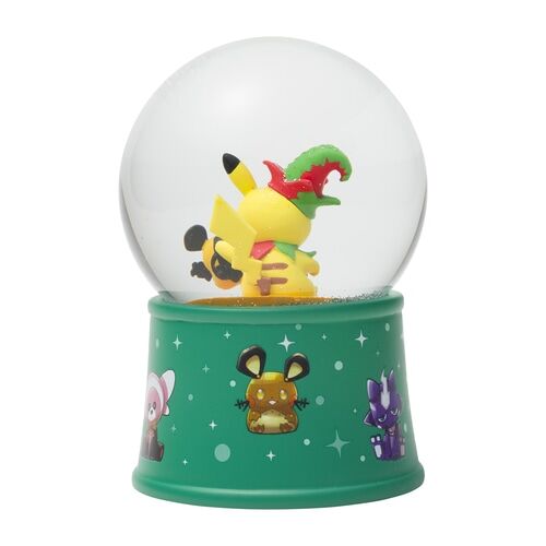 Pokémon Center Original Christmas Toy Factory Snow Globe