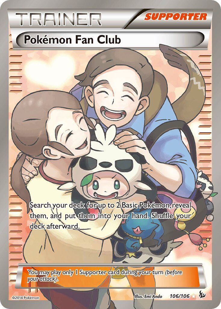 Pokémon Fan Club - 106/106 - EN Pokémon Fan Club - 106/106 - EN