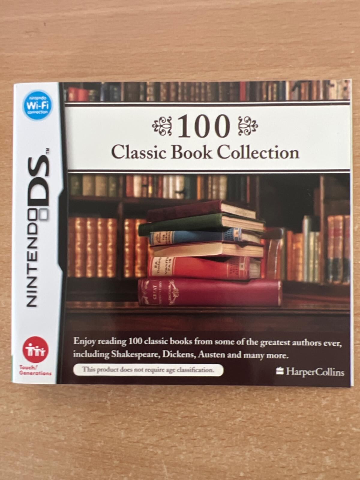 100 Classic Book Collection - Nintendo DS - DE