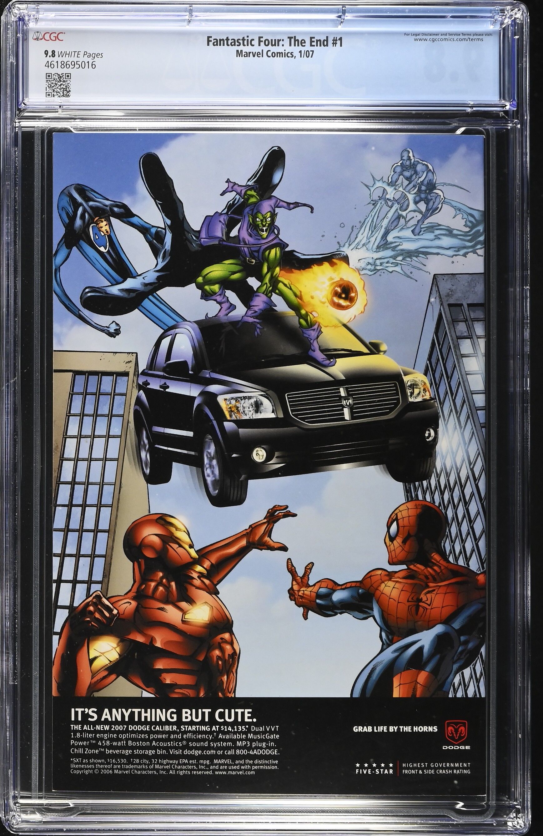 Fantastic Four: The End Issue 1 - CGC 9.8