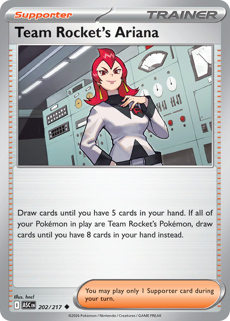 Team Rocket’s Ariana - 202/217 - EN