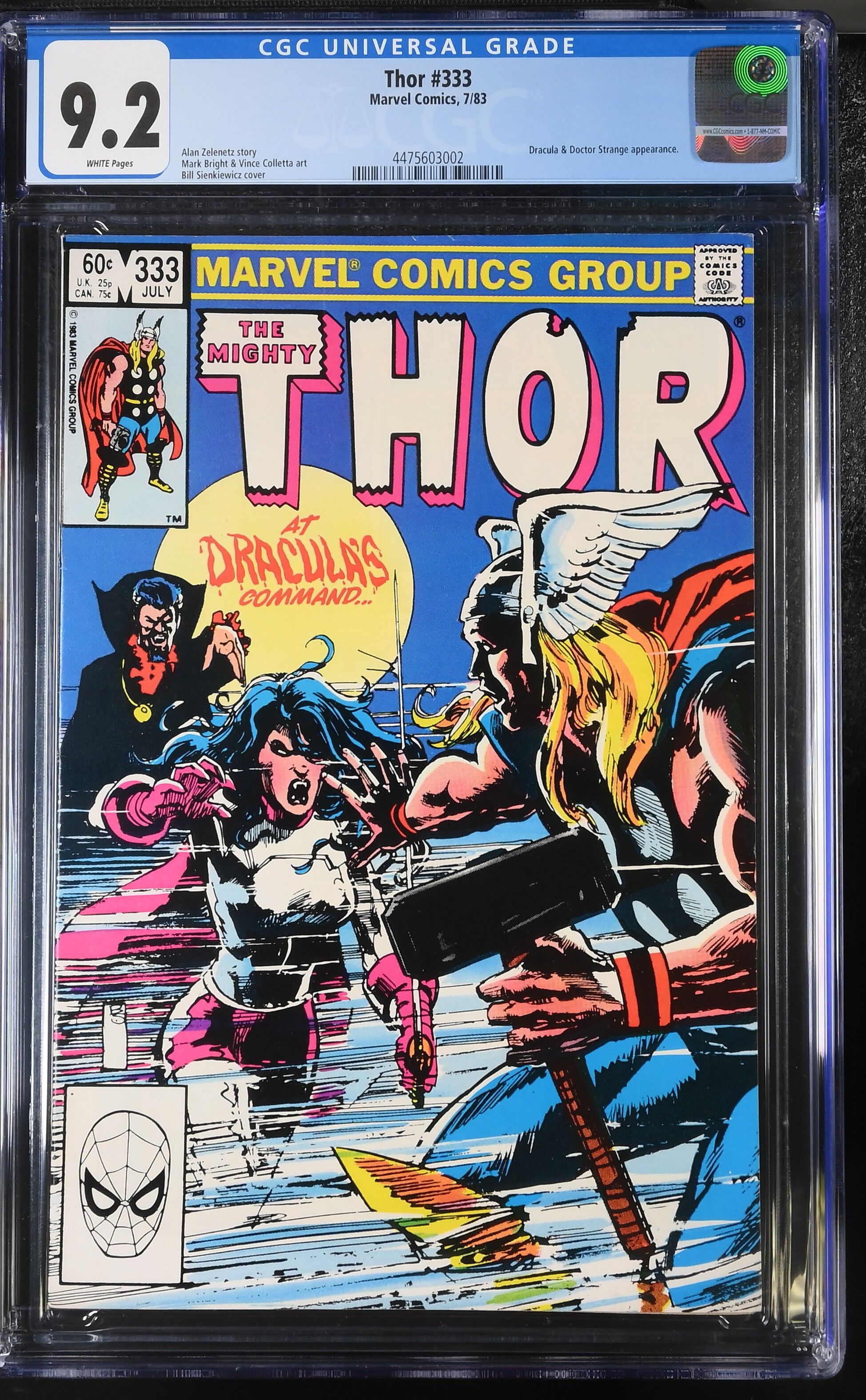 Thor #333 CGC 9.2 Thor #333 CGC 9.2