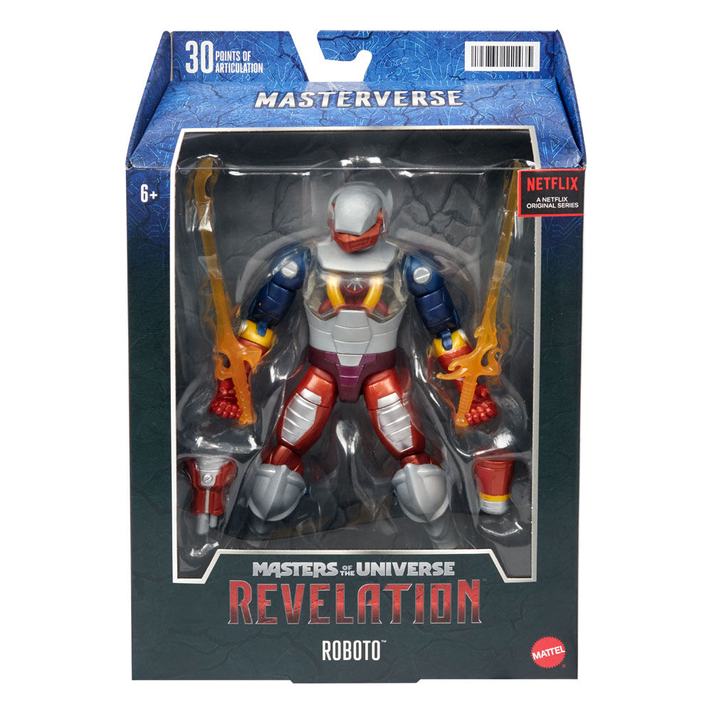 Masters of the Universe: Revelation Masterverse Actionfigur Roboto 18 cm