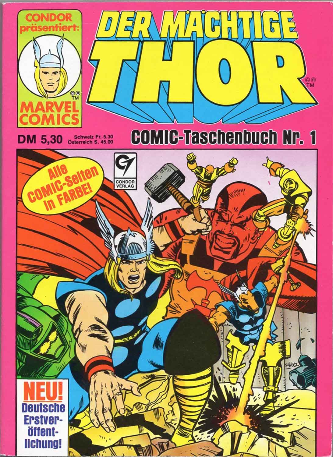 Thor Taschenbuch #1 - Zustand 1 Sehr Gut