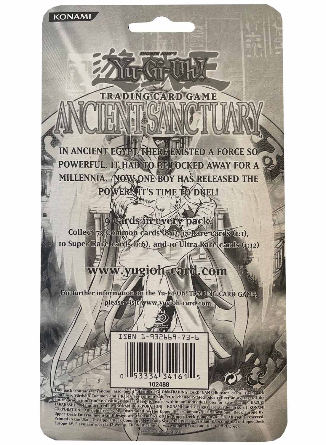 Ancient Sanctuary Booster Blister (Sealed) - Yu-Gi-Oh! - EN