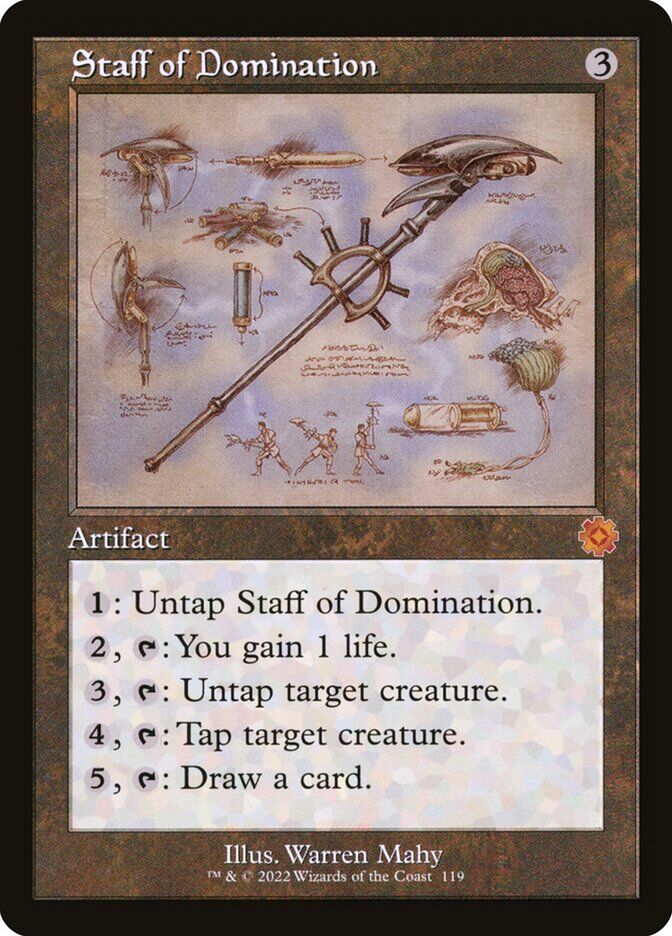 Staff of Domination - BRR 119 - Normal - EN - NM
