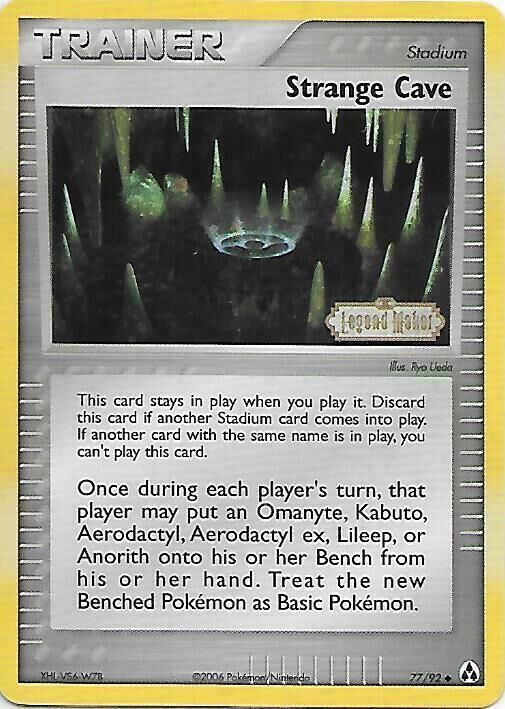 Strange Cave - 77/92 - Reverse Holo - EN
