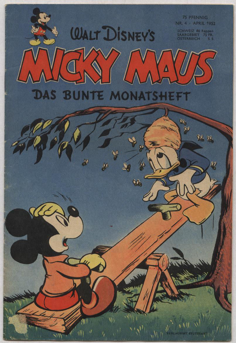 micky_maus_1952_4 Micky Maus 1952 #4