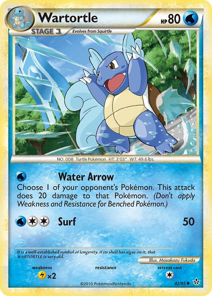 Wartortle - 42/95 - EN Wartortle - 42/95 - EN