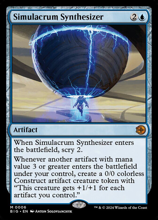 Simulacrum Synthesizer - BIG 6 - Normal - EN - NM