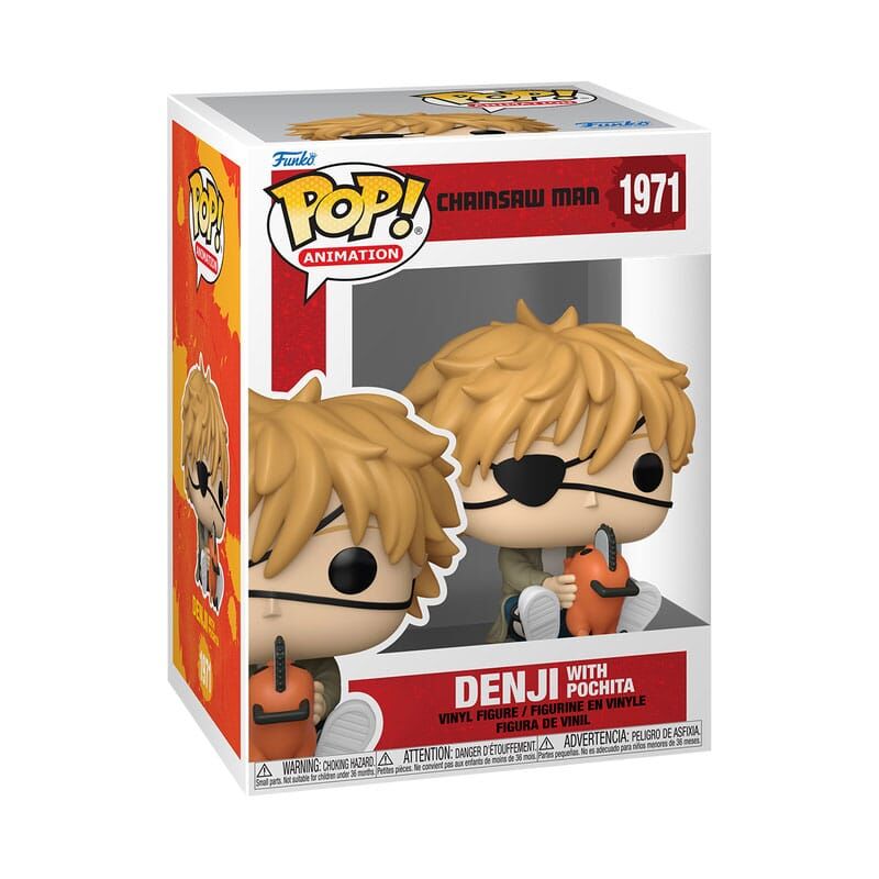 Chainsaw Man POP! #1971 Games Vinyl Figur Denji & Pochita - 9cm Chainsaw Man POP! #1971 Games Vinyl Figur Denji & Pochita - 9cm