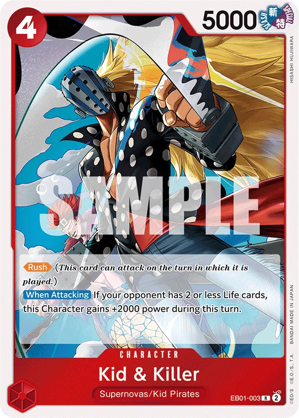 Kid & Killer - EB01-003 Kid & Killer - EB01-003