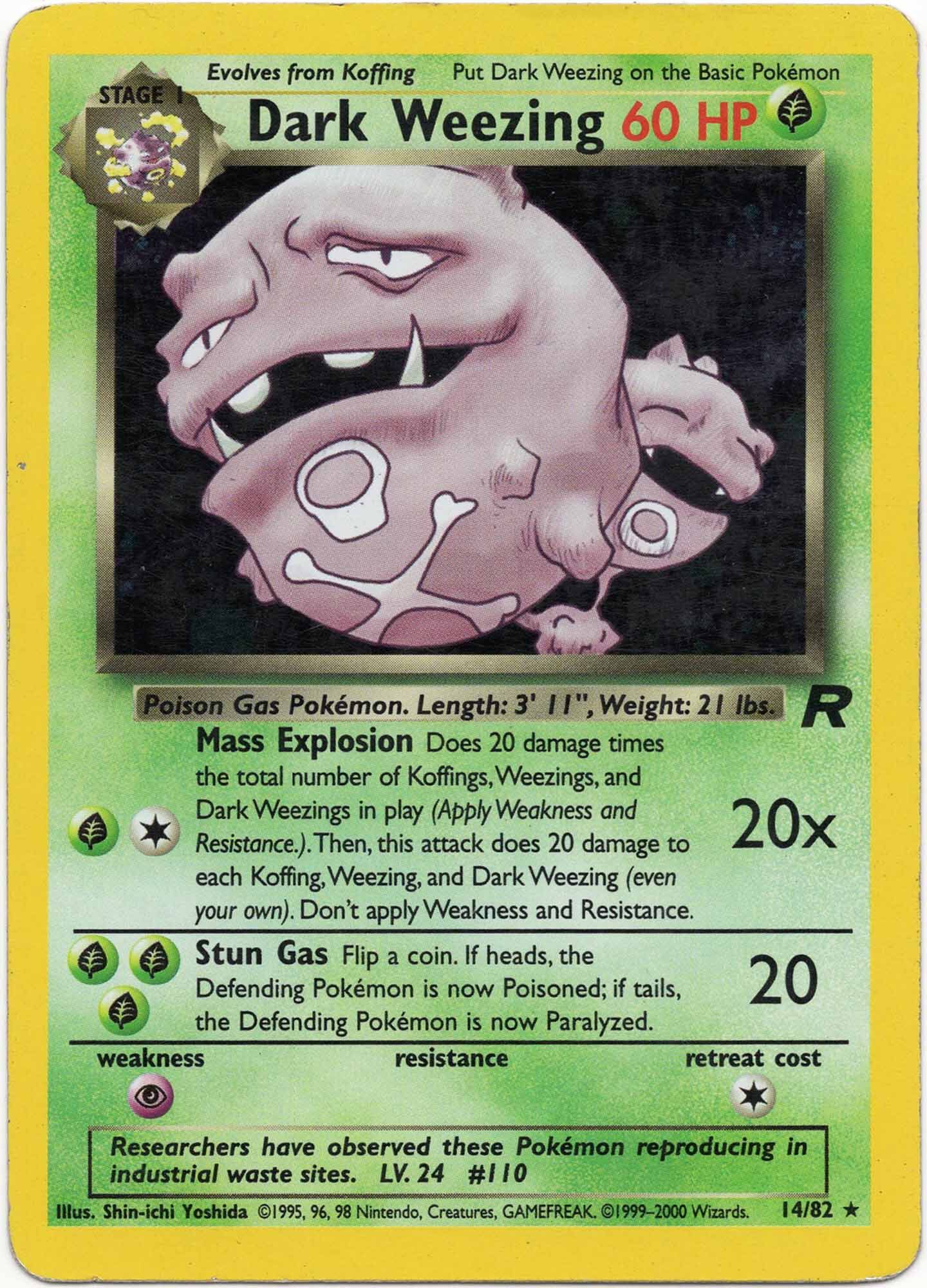 dark-weezing-14-82-poke-mon-tcg-moderately-played Dark Weezing - 14/82 - Pokémon TCG (Moderately Played)