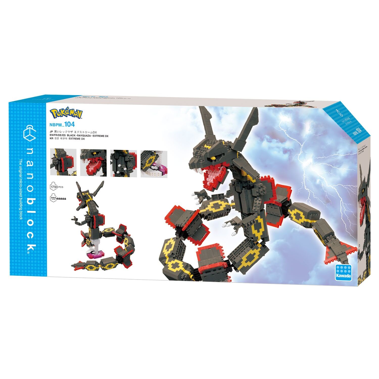 Pokémon Nanoblock Black Rayquaza Deluxe Edition Pokémon Nanoblock Black Rayquaza Deluxe Edition