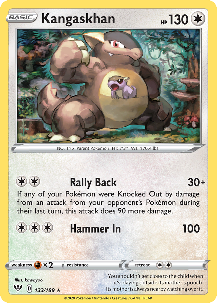Kangaskhan - 133/189 - EN Kangaskhan - 133/189 - EN