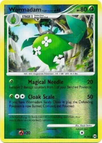 Wormadam Plant Cloak - 49/99 - Reverse Holo - EN Wormadam Plant Cloak - 49/99 - Reverse Holo - EN