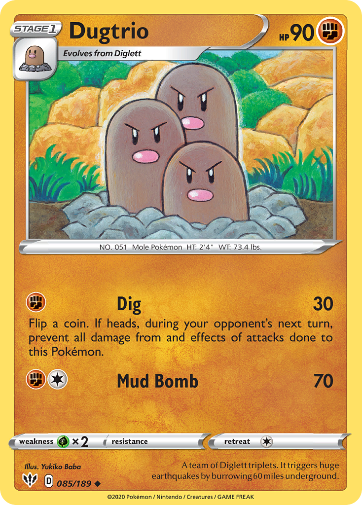 Dugtrio - 085/189 - EN