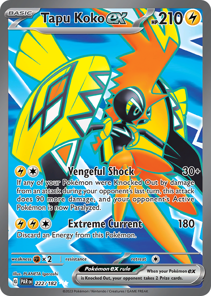Tapu Koko ex - 222/182 - EN