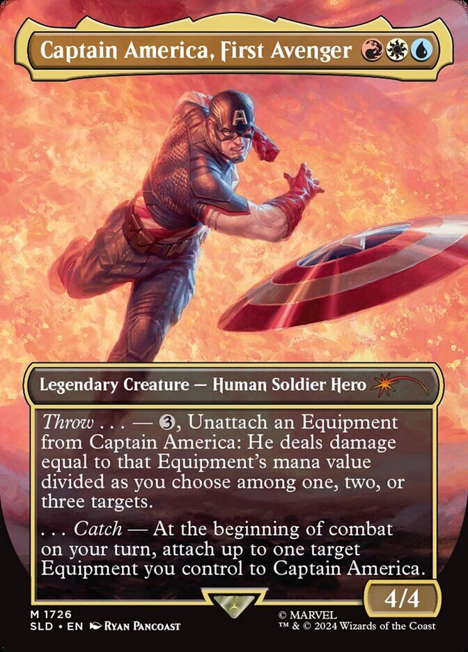 Captain America, First Avenger - SLD 1726 - Foil - EN - NM