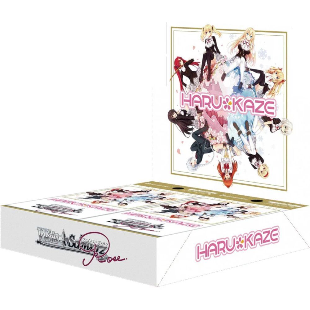 Rose Harukaze Booster Display (10 Packs) - Weiss Schwarz TCG - JP Rose Harukaze Booster Display (10 Packs) - Weiss Schwarz TCG - JP
