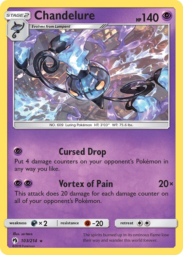 Chandelure - 103/214 - EN Chandelure - 103/214 - EN