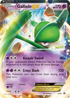 Gallade EX XY45 - Pokémon TCG