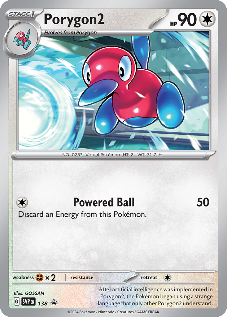 Porygon2 - SVP138 - EN Porygon2 - SVP138 - EN