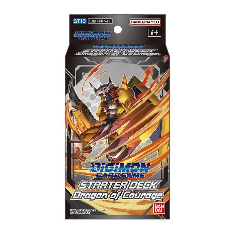 Dragon of Courage Starter ST15 Deck - Digimon Card Game - EN Dragon of Courage Starter ST15 Deck - Digimon Card Game - EN