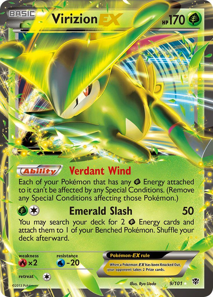 Virizion-EX - 9/101 - EN Virizion-EX - 9/101 - EN