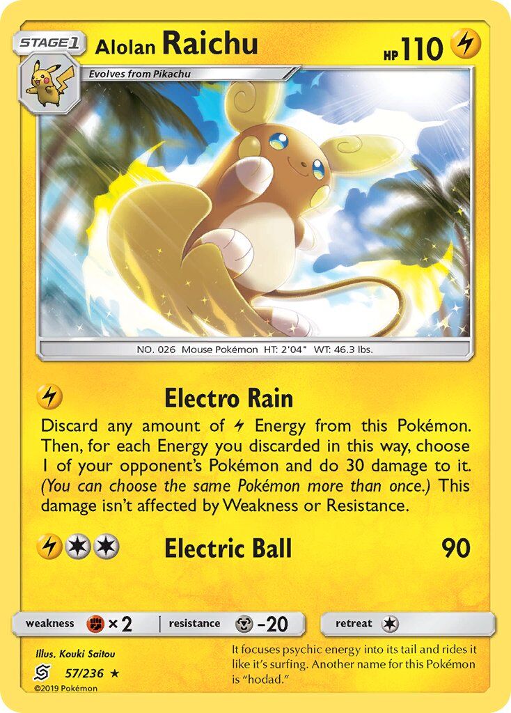 Alolan Raichu - 57/236 - EN