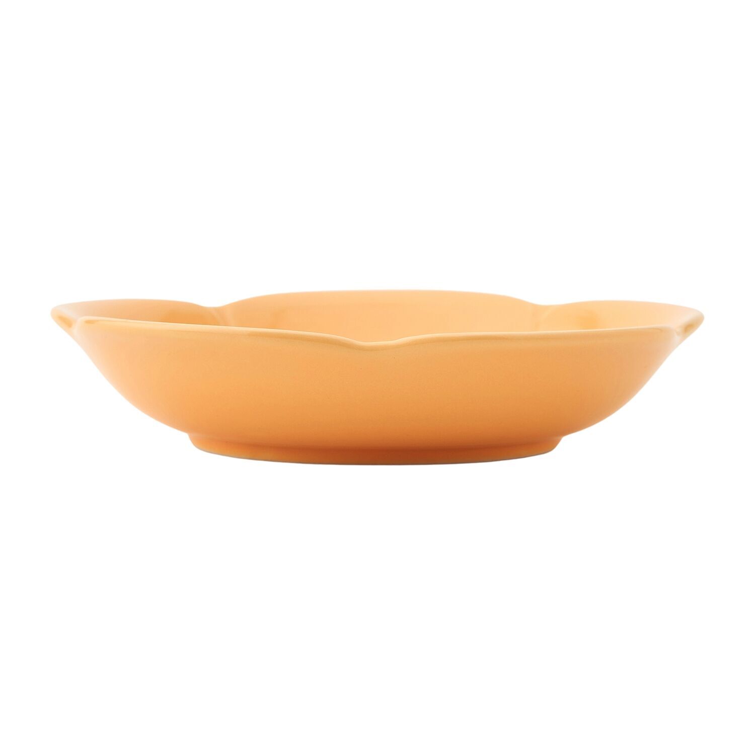 Flower-Shaped Plate Midarezaki