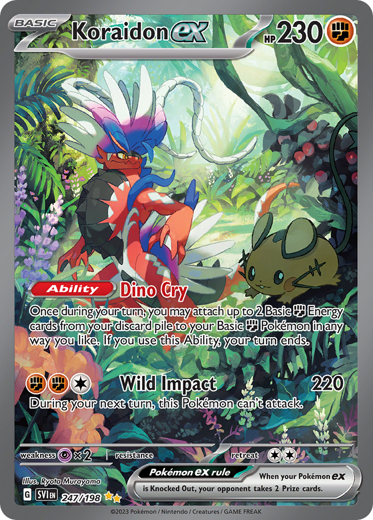 Koraidon ex - 247/198 - EN