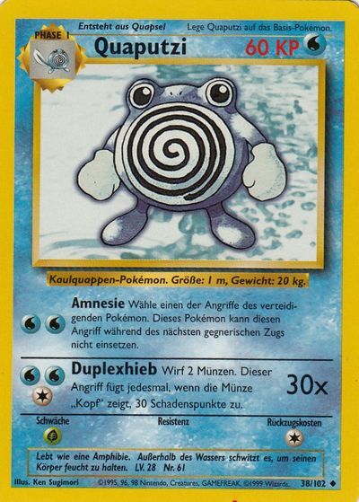 Quaputzi 038/102 - Pokémon TCG