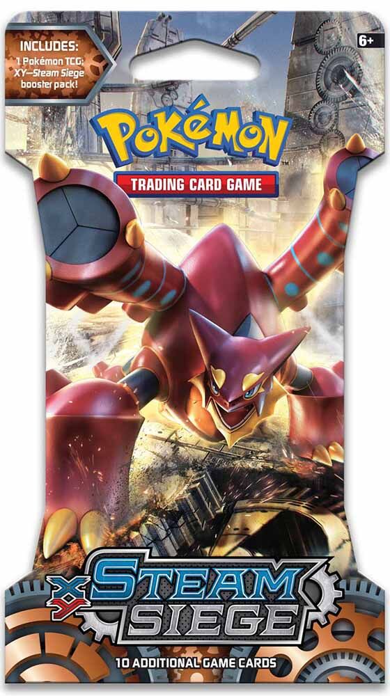 Pokémon XY Steam Siege Sleeved Booster - EN