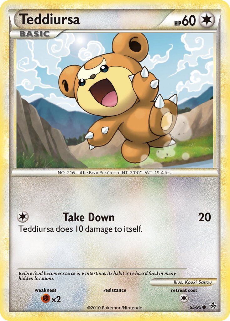 Teddiursa - 65/95 - EN Teddiursa - 65/95 - EN