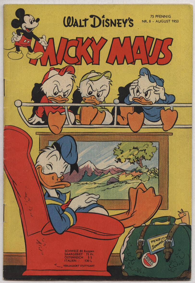 Micky Maus 1953 #8