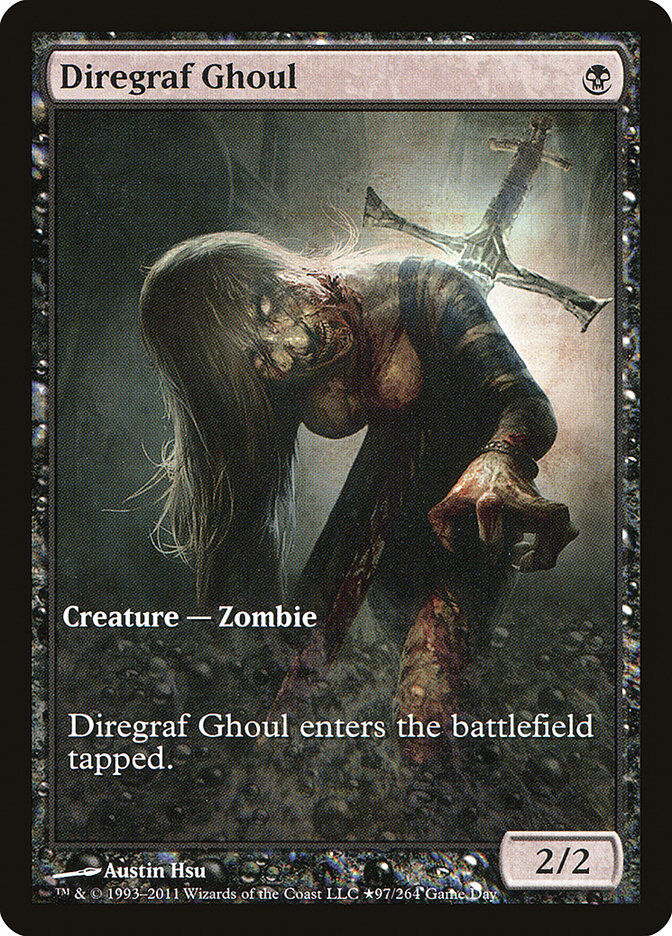 diregraf-ghoul-game-day-extended-art-foil-promo-mtg-near-mint-en Diregraf Ghoul - Game Day Extended Art Foil Promo - MTG - Near Mint - EN