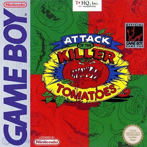Attack of the Killer Tomatoes - Game Boy - DE