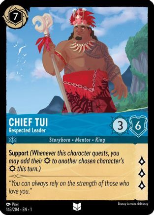 Chief Tui - Respected Leader - 143/204 - EN