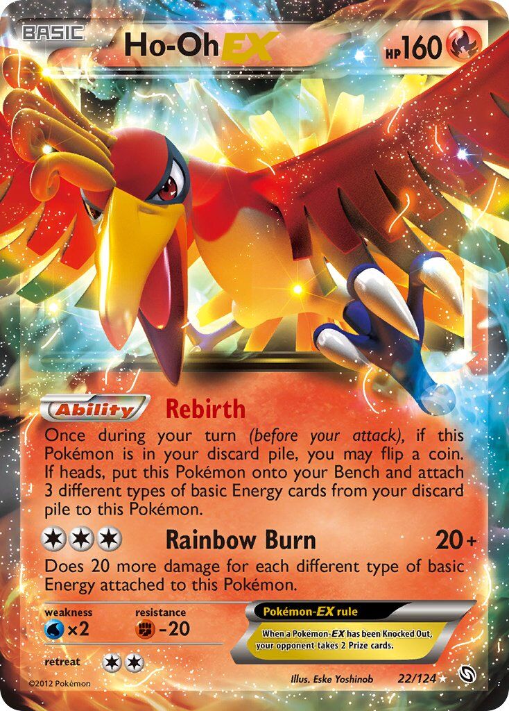 Ho-Oh-EX - 22/124 - EN