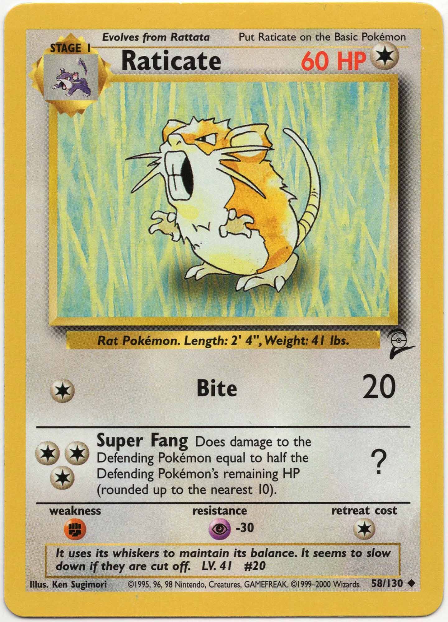 raticate-58-130-pok-mon-tcg Raticate - 58/130 - Pokémon TCG