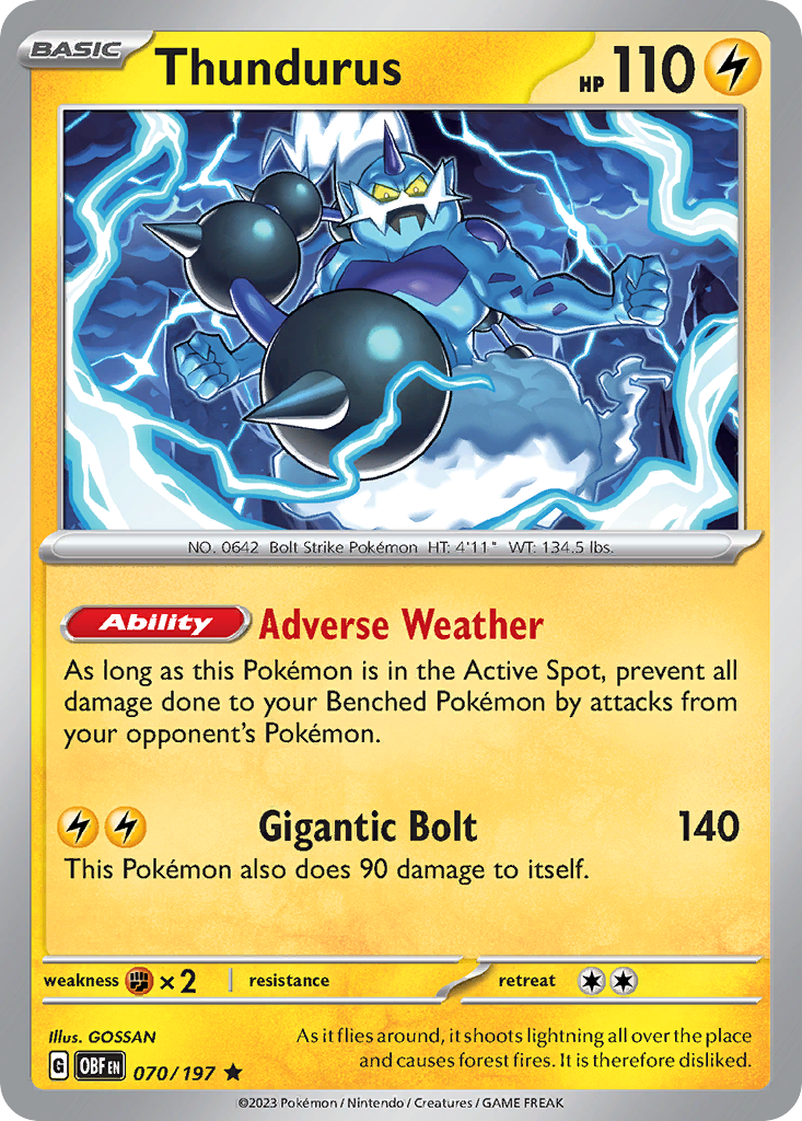 Thundurus - 070/230 - EN Thundurus - 070/230 - EN